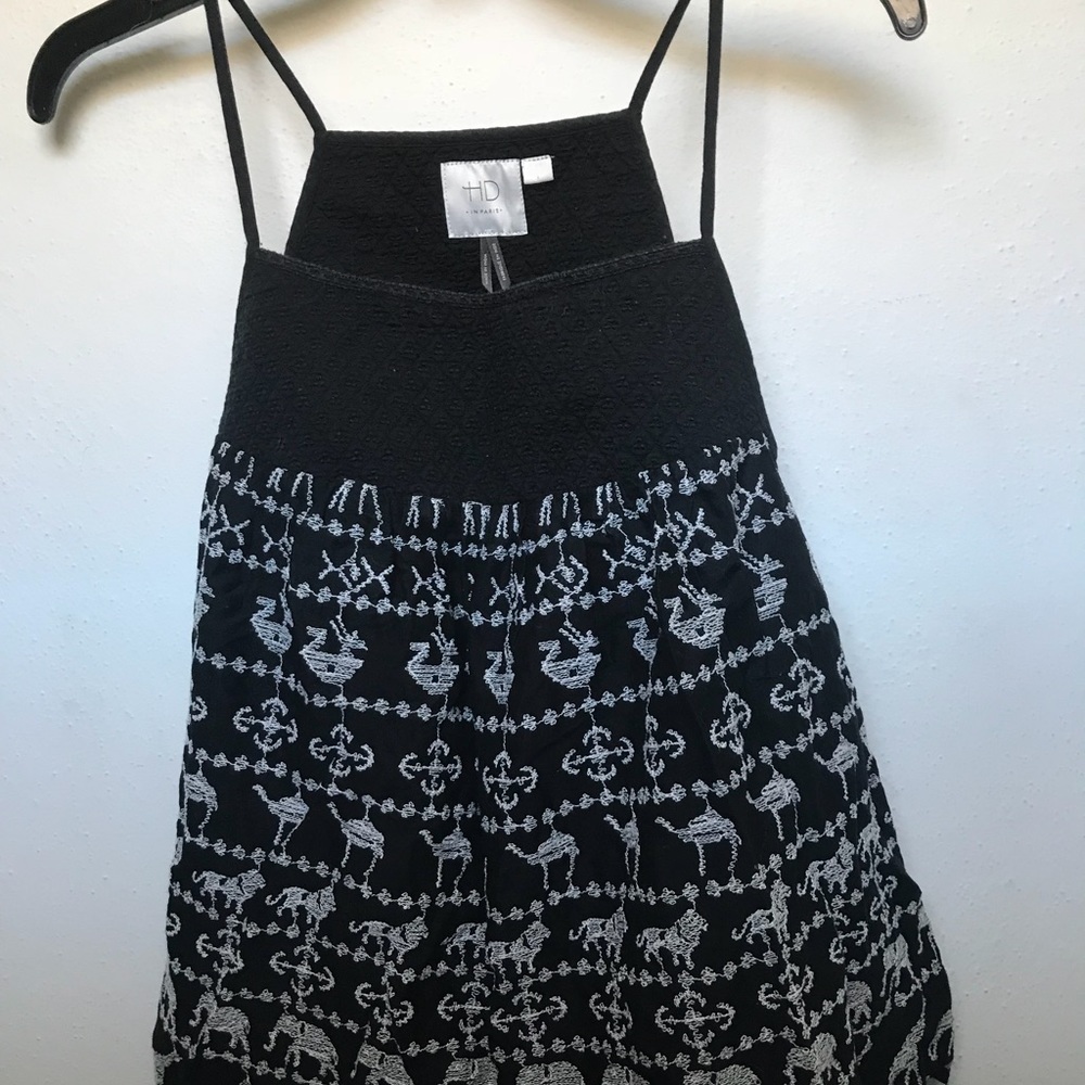 Anthropologie  HD in Paris Embroidered Safari Tank